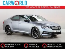 Grey Used 2020 Skoda Superb SportlinePlus Hatchback | £12,400 (Good price)