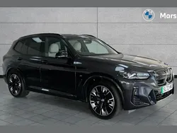 Sophisto grey xirallic Used 2022 BMW iX3 M Sport SUV | £33,538 (A bit pricey)