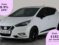 White Used 2022 Nissan Micra S Hatchback | £13,279 (Fair price)