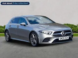 Silver Used 2020 Mercedes A180 Executive Hatchback | £19,643 (Fair price)