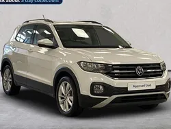 White Used 2021 VW T-Cross SE SUV | £14,539 (Fair price)