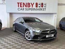 Grey Used 2018 Mercedes CLS350 AMG Line Premium Plus Coupe | £21,495 (Good price)