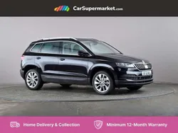 Black Used 2021 Skoda Karoq SE L SUV | £19,097 (Fair price)