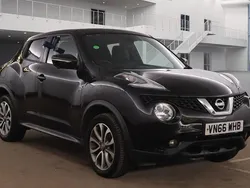 Black pearl Used 2016 Nissan Juke Tekna SUV | £5,975 (Fair price)