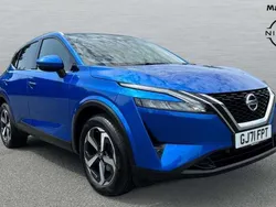 Blue Used 2021 Nissan Qashqai N-Connecta SUV | £16,310 (Fair price)