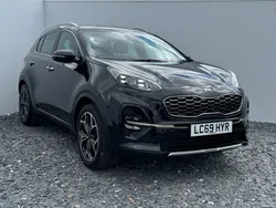 Black Used 2019 Kia Sportage GT-Line SUV | £14,495 (Fair price)
