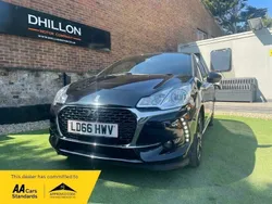 Black Used 2016 DS Automobiles DS3 Elegance Hatchback | £4,995 (Fair price)