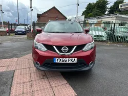 Red Used 2016 Nissan Qashqai Tekna SUV | £7,990 (Fair price)