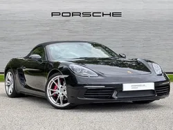 Jet black Used 2016 Porsche Boxster Cabriolet | £39,950