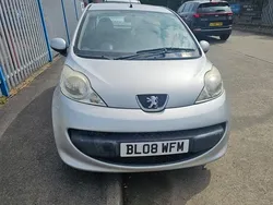 Silver Used 2008 Peugeot 107 Hatchback | £1,090 (Fair price)