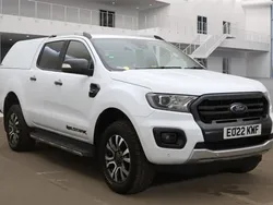 White Used 2022 Ford Ranger Wildtrack Pickup | £21,540 (A bit pricey)