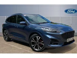 Blue Used 2022 Ford Kuga ST-Line X SUV | £23,455 (Fair price)
