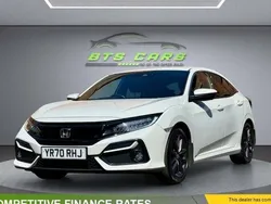 White Used 2020 Honda Civic SR Hatchback | £13,985 (Fair price)