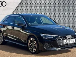 Black Used 2025 Audi A3 e-tron S-Line Hatchback | £28,909