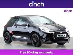 Black Used 2018 DS Automobiles DS3 Performance Hatchback | £8,549 (Fair price)