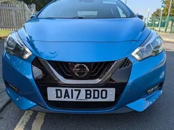 Blue Used 2017 Nissan Micra Tekna Hatchback | £6,499 (Fair price)