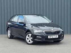 Black Used 2021 Skoda Scala SE Hatchback | £13,998 (Fair price)