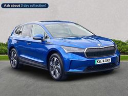 Blue Used 2024 Skoda Enyaq iV SUV | £29,128 (Fair price)