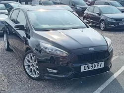 Black Used 2018 Ford Focus ST-Line Hatchback | £6,495 (Super price)