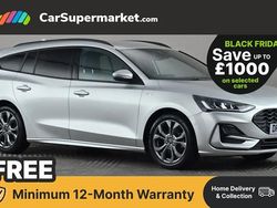 Silver Used 2023 Ford Focus ST-Line Estate | £14,197 (Fair price)