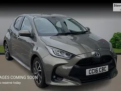 Bronze Used 2023 Toyota Yaris Hybrid Design Hatchback | £17,525 (Fair price)