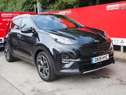 Black Used 2019 Kia Sportage GT-Line S SUV | £18,105 (Fair price)