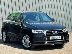 Black Used 2018 Audi Q3 S-Line SUV | £9,215