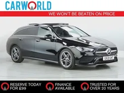 Black Used 2021 Mercedes CLA180 Shooting Brake AMG line Estate | £21,400 (Fair price)