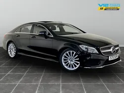 Black Used 2017 Mercedes CLS220 AMG line Coupe | £11,495 (Fair price)