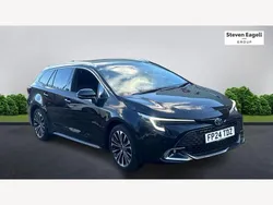 Black Used 2024 Toyota Corolla Design Estate | £24,375 (Fair price)