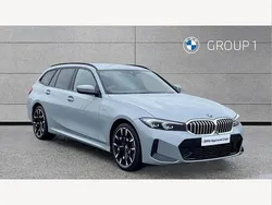Brooklyn grey Used 2025 BMW 330e M Sport Estate | £39,450 (Good price)