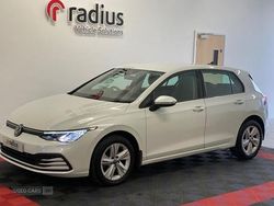 White Used 2021 VW Golf VIII Life Hatchback | £14,995 (Fair price)
