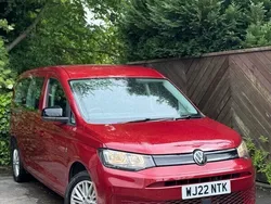 Red Used 2022 VW Caddy Maxi MPV | £18,495 (Fair price)