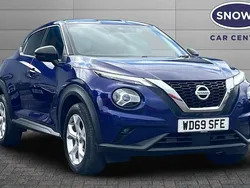 Blue (rbng) Used 2019 Nissan Juke N-Connecta SUV | £12,350 (Good price)