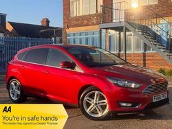 Red Used 2016 Ford Focus Titanium Hatchback | £3,995 (A bit pricey)