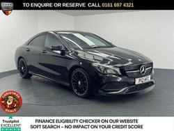 Black Used 2017 Mercedes CLA220 AMG line Sedan | £13,470 (Fair price)