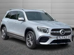 Iridium silver Used 2021 Mercedes GLB200 AMG line SUV | £25,795 (Fair price)