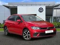 Red Used 2023 VW Polo Life Hatchback | £18,744 (Fair price)