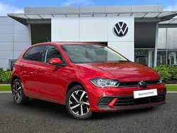 Red Used 2023 VW Polo Life Hatchback | £18,744 (Fair price)
