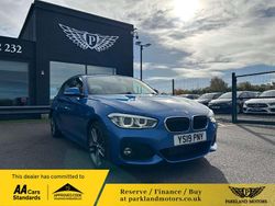 Blue Used 2019 BMW 120 M Sport Hatchback | £9,295
