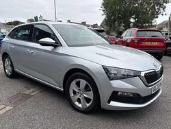 Brilliant silver metallic Used 2023 Skoda Scala SE Hatchback | £15,495 (Fair price)