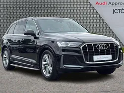 Black Used 2022 Audi Q7 S-Line SUV | £41,693 (Good price)