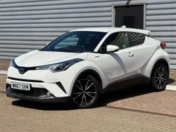 White Used 2017 Toyota C-HR SUV | £16,485 (Fair price)