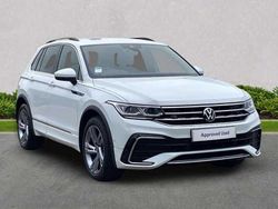 White Used 2023 VW Tiguan R-line Edition SUV | £27,875 (Fair price)