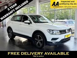 White Used 2018 VW Tiguan SE SUV | £15,895 (Good price)