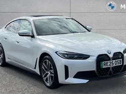 Mineral white metallic Used 2025 BMW i4 Sport Line Sedan | £37,166 (Good price)
