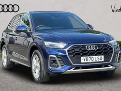 Blue Used 2020 Audi Q5 S-Line SUV | £28,118 (Fair price)