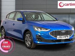 Blue Used 2023 Ford Focus Titanium Hatchback | £16,760 (Fair price)