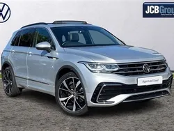 Silver Used 2022 VW Tiguan R-line SUV | £27,295 (Fair price)