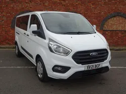White Used 2021 Ford Transit Custom Trend Van | £14,795 (Expensive)